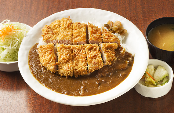 かつカレーランチ