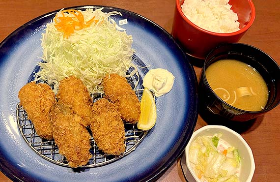 広島県産 牡蠣ふらい膳